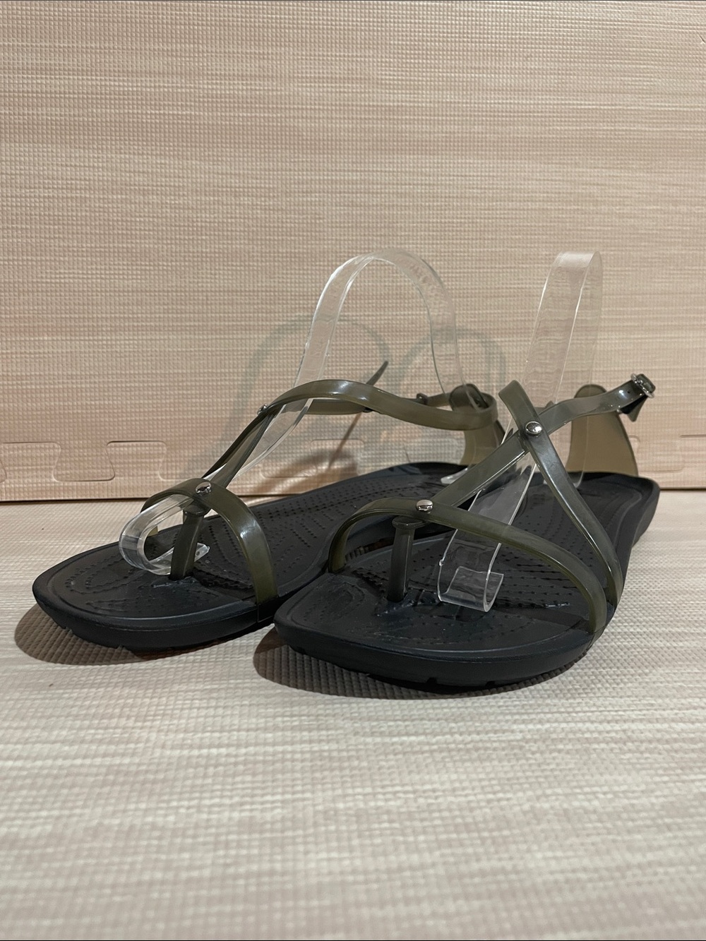 CROCS Black Isabella Sandals